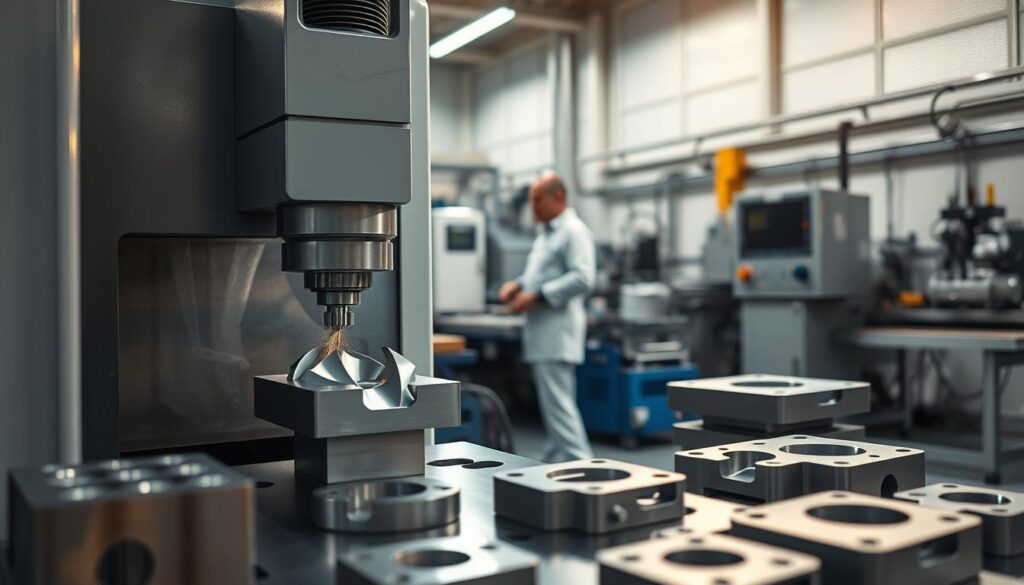 fräsen von maschinenteilen